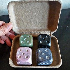 KUX Giant Stone Dice Set by D.A.R. Proyectos